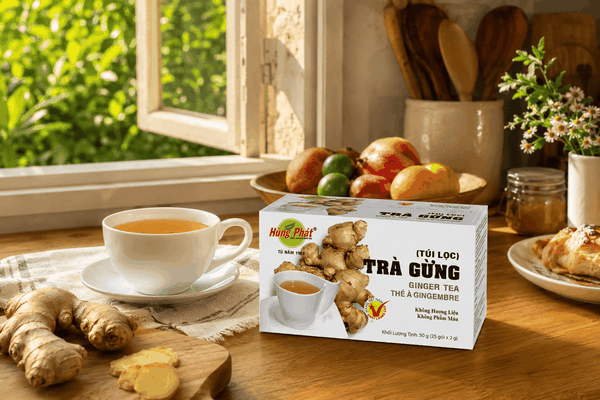 Hộp Trà Gừng Túi Lọc Trong Căn Bếp Gia Đình: Thói Quen Nhỏ Mà Ấm Áp