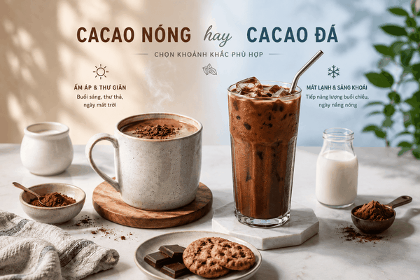 Uống cacao vào lúc nào? Gợi ý thời điểm thưởng thức phù hợp trong ngày