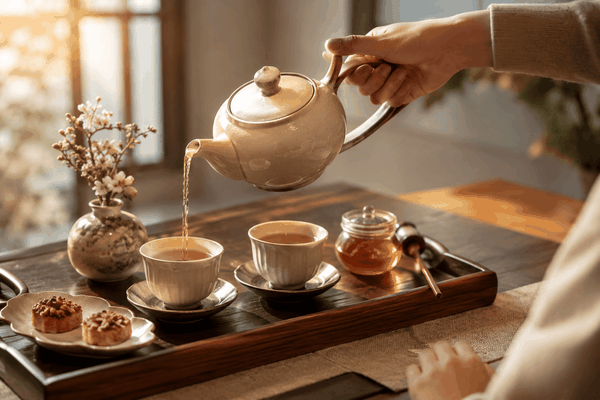 Góc Trà Nhỏ Trong Nhà: Cách Chọn Trà Linh Chi Chỉn Chu Để Mời Khách