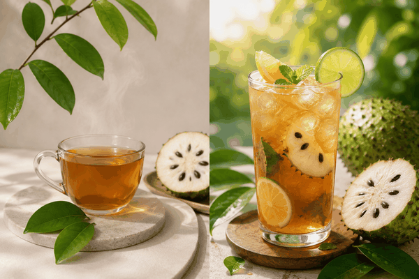Trà Lá Mãng Cầu Uống Nóng Hay Lạnh Ngon Hơn? Cách Chọn Theo Thời Tiết Và Khẩu Vị