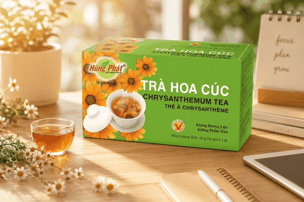 Chọn Trà Hoa Cúc Hùng Phát Làm Quà Nhẹ: Gợi Ý Cho Gia Đình, Văn Phòng Và Người Thân