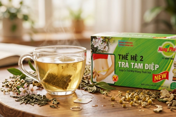 Khám Phá 10 Thành Phần Thảo Mộc Trong Trà Tam Diệp Thế Hệ 2
