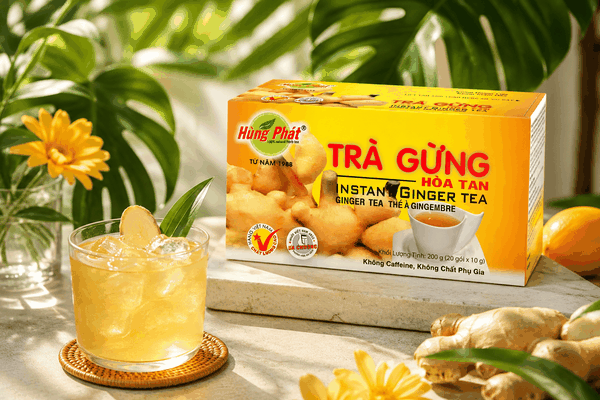 Trà Gừng Hòa Tan Có Thể Dùng Sau Bữa Ăn Không? Gợi Ý Cách Thưởng Thức Vừa Phải