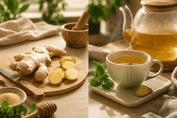 Trà Gừng Túi Lọc Có Gì Tiện Hơn So Với Gừng Tươi? Cách Chọn Cho Người Bận Rộn