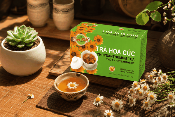 Trà Hoa Cúc Hùng Phát – Tách Trà Thanh Dịu Cho Nhịp Sống Nhẹ Nhàng Mỗi Ngày