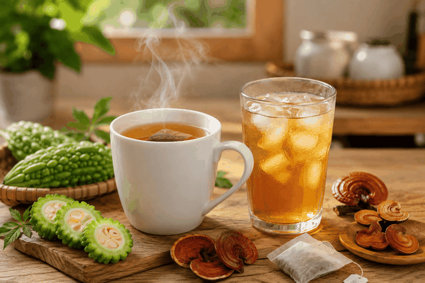 Cách Pha Trà Khổ Qua Túi Lọc Tại Nhà: Uống Nóng Hay Uống Lạnh Dễ Hơn?