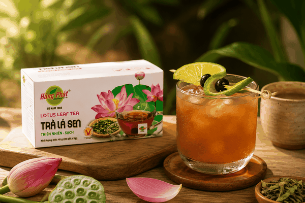 Trà Lá Sen Sau Bữa Ăn – Một Thói Quen Nhẹ Cho Gia Đình