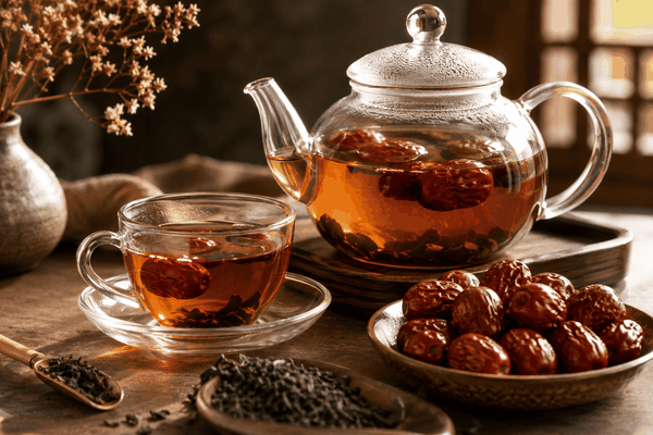Cách pha trà thảo mộc hồng táo thơm ngon, dễ uống tại nhà
