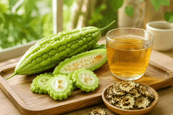 Trà Khổ Qua Có Vị Gì? Cách Làm Quen Với Vị Đắng Nhẹ Và Thanh Mát Tự Nhiên
