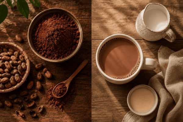 Cacao Nguyên Chất Và Cacao Pha Sữa Khác Nhau Như Thế Nào?
