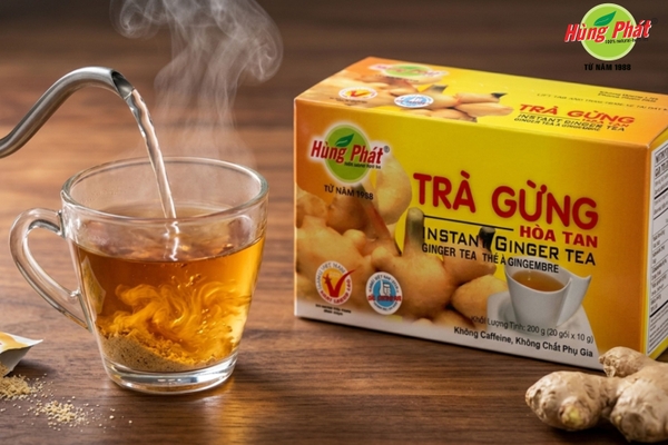 Cách Chuẩn Bị Trà Gừng Hòa Tan Khi Bạn Không Có Nhiều Thời Gian