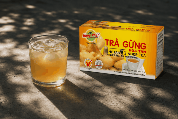 Mua Trà Gừng Hòa Tan Hùng Phát Chính Hãng Ở Đâu? Gợi Ý Cho Người Mới Chọn