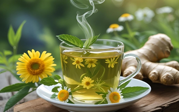 Trà thảo mộc và vai trò trong việc giảm căng thẳng công việc