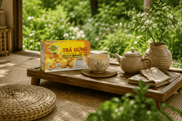 Muốn Uống Trà Gừng Nhưng Ngại Chuẩn Bị? Gợi Ý Một Cách Pha Gọn Hơn