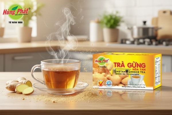 Một Ly Trà Nóng Trong Gian Bếp Gia Đình