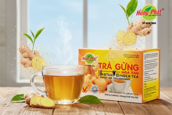 5 Thời Điểm Phù Hợp Để Uống Trà Gừng Hòa Tan Trong Ngày