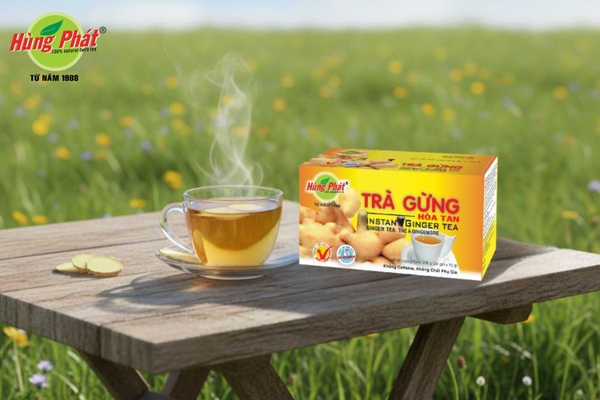 Trà Gừng Hòa Tan – Một Ly Trà Ấm Trong Nhịp Sống Hiện Đại
