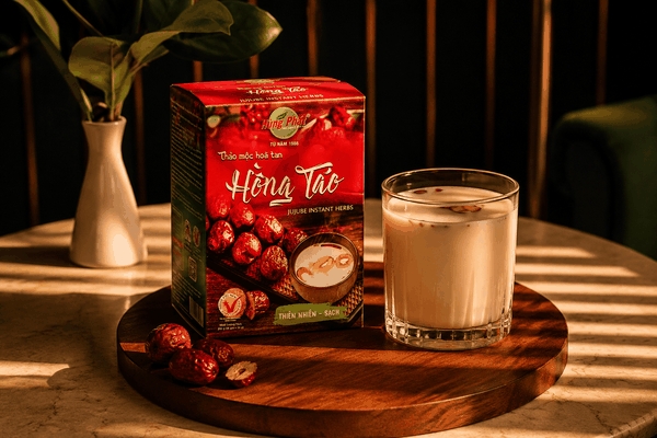 Một Gói Hồng Táo Thảo Mộc Hòa Tan Cho Giờ Nghỉ Chiều Gọn Nhẹ