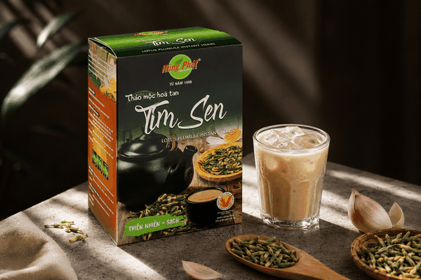 Nên Chọn Loại Thảo Mộc Hòa Tan Nào? Gợi Ý Thảo Mộc Hòa Tan Tim Sen Hùng Phát