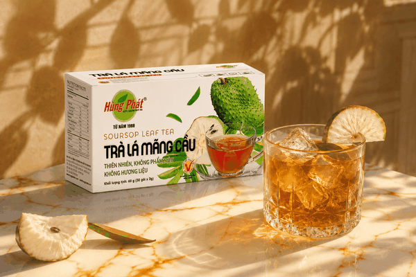 Trà Lá Mãng Cầu Uống Nóng Hay Uống Lạnh? Gợi Ý Theo Từng Khoảnh Khắc Trong Ngày