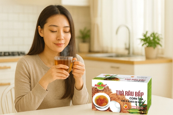 Uống Trà Râu Bắp Đều Đặn – Cơ Thể Nhẹ Hơn, Tinh Thần Thoải Mái Hơn