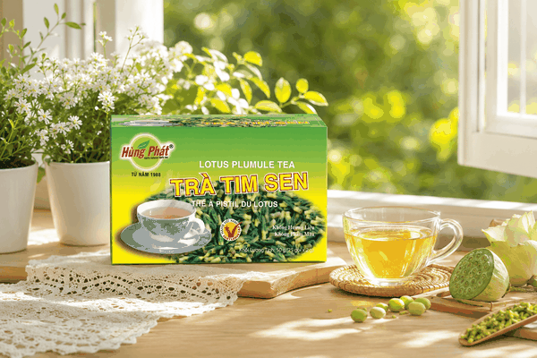 Trà Tim Sen Và Cảm Giác Thanh Nhẹ Trong Những Ngày Nóng Ẩm