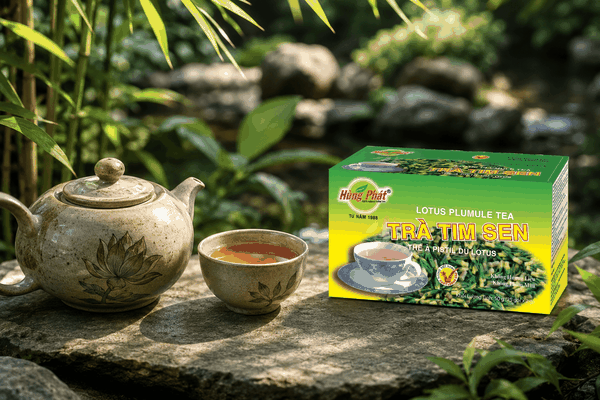 Khi Ly Trà Tim Sen Được Đặt Trong Phòng Khách: Một Cách Mời Trà Tinh Tế Hơn