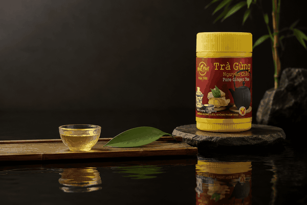 4 Cách Pha Trà Gừng Nguyên Chất Hùng Phát: Từ Ly Nóng Đến Biến Tấu Mát Nhẹ
