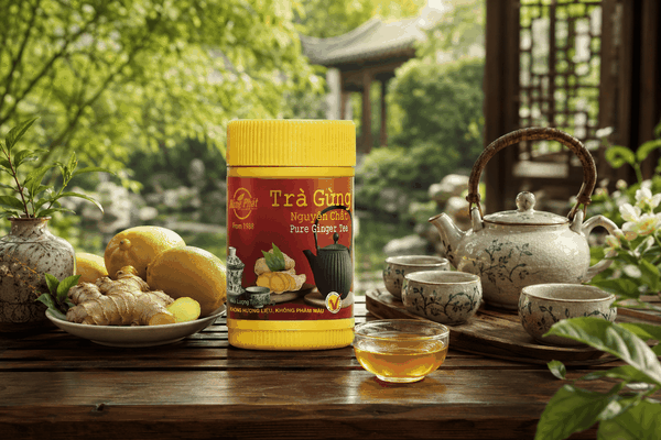 Trà Gừng Nguyên Chất Cho Khoảng Nghỉ Nhẹ Trong Ngày