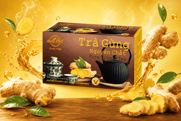 Trà Gừng Nguyên Chất Hùng Phát Trong Những Khoảnh Khắc Sống Chậm
