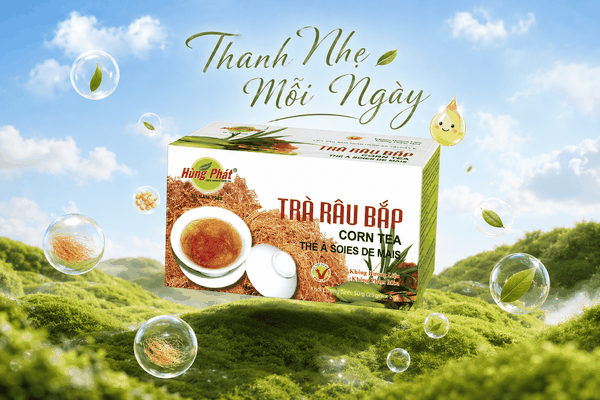 Trà Râu Bắp Hùng Phát: Thức Uống Thanh Nhẹ Cho Nếp Sống Hiện Đại