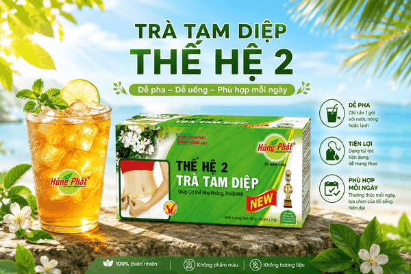 Trà Tam Diệp Thế Hệ 2 Trong Góc Trà Gia Đình Việt