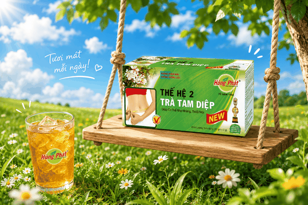 Trà Tam Diệp Thế Hệ 2 – Thức Trà Thảo Mộc Cho Nhịp Sống Nhẹ Lại Mỗi Ngày
