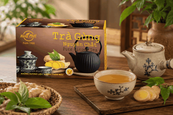 Dùng Trà Gừng Nguyên Chất Hùng Phát Trong Nấu Ăn Như Thế Nào?
