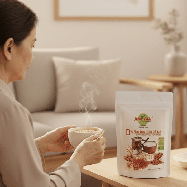 Bột Hòa Tan Hiệu Bồ Đề Hùng Phát Phù Hợp Với Ai? – Thức Uống Nhẹ Nhàng Cho Mọi Thành Viên Trong Gia Đình