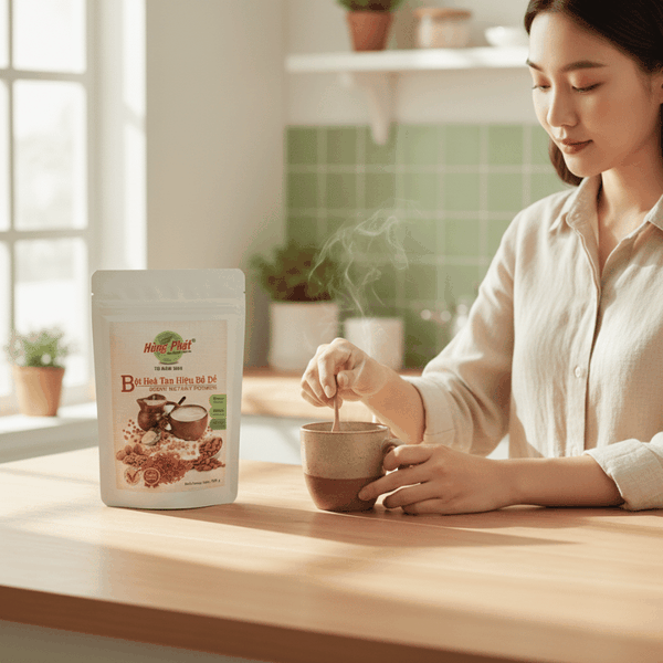 Bột Hòa Tan Hiệu Bồ Đề Hùng Phát – Thức Uống Thực Dưỡng Mộc Mạc Cho Ngày Nhẹ Nhàng