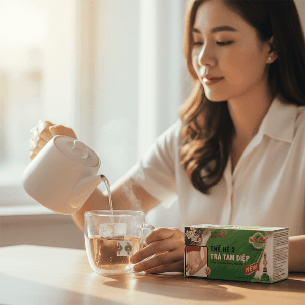 3 Thời Điểm Vàng Để Thưởng Thức Trà Tam Diệp Thế Hệ 2 Mỗi Ngày