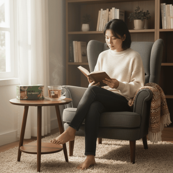 Từ Những Lá Thảo Mộc Đến Tách Trà Tam Diệp Thế Hệ 2 Dịu Nhẹ