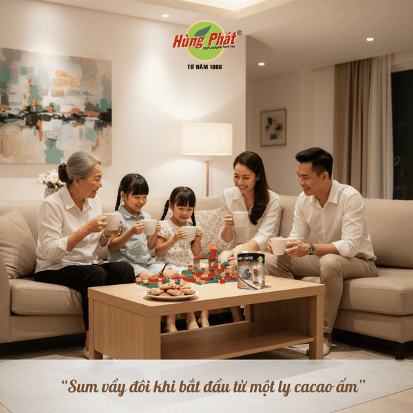 Bột Cacao Sữa 3in1 Hùng Phát Có Phải Là Món Uống Phù Hợp Với Nhiều Độ Tuổi Trong Gia Đình?