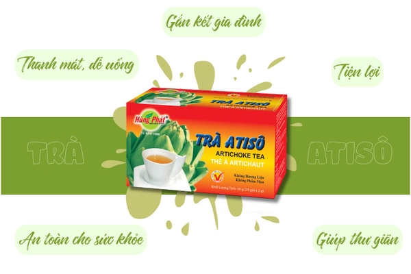 Trà Atiso Hùng Phát – Tinh Hoa Thảo Mộc Việt Trong Nhịp Sống Hiện Đại