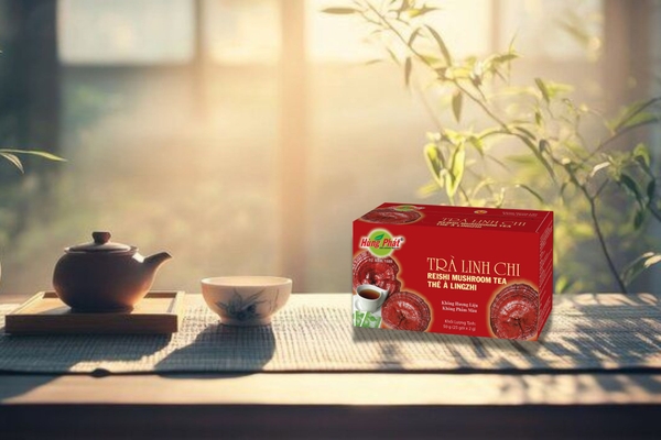 Trà Linh Chi Hùng Phát Trong Đời Sống Việt: Từ Bàn Làm Việc Đến Mâm Cơm Gia Đình
