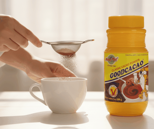 GIẢI MÃ SỨC HẤP DẪN CỦA BỘ BA CACAO, ĐƯỜNG VÀ VANI TRONG GOOD CACAO HÙNG PHÁT