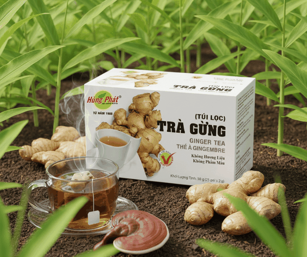 Vì Sao Trà Gừng Vẫn Được Ưa Chuộng Qua Nhiều Thế Hệ
