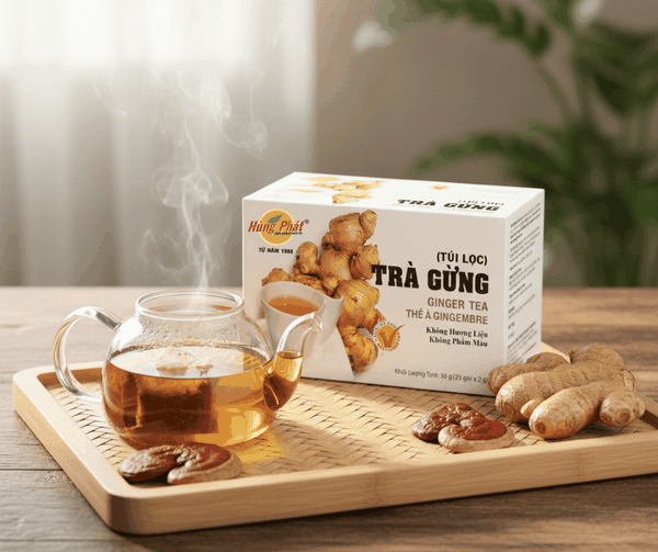 Trà Gừng Trong Xu Hướng Đồ Uống Từ Thiên Nhiên