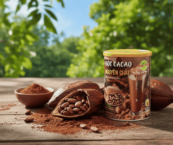 Bột Cacao Nguyên Chất – Cẩm Nang Toàn Diện Từ A–Z Cho Người Dùng Hiện Đại