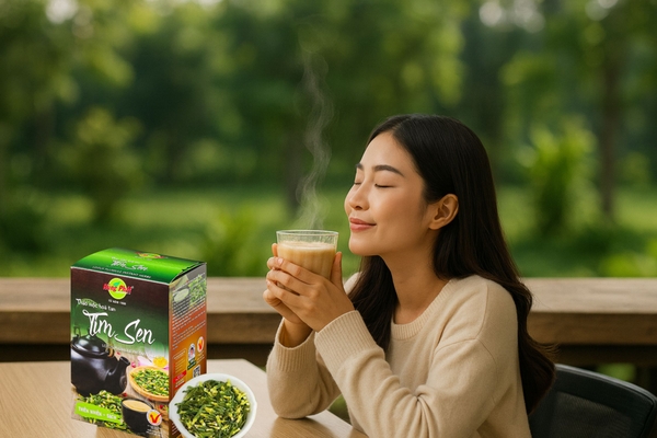 Thảo Mộc Hòa Tan Tim Sen Và Lối Sống Lành Mạnh Của Người Hiện Đại