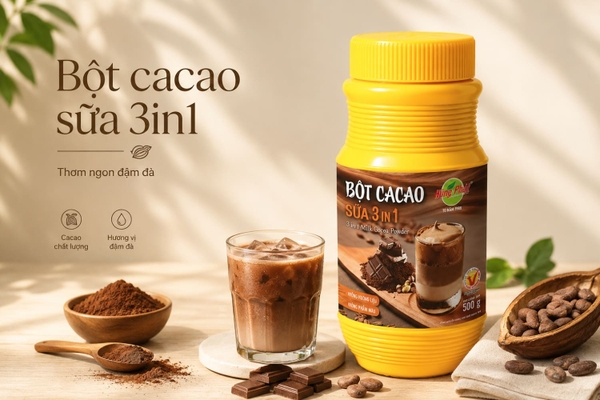 Bột Cacao Sữa 3in1 Là Gì? Hiểu Đúng Trước Khi Chọn Một Ly Cacao Tiện Pha