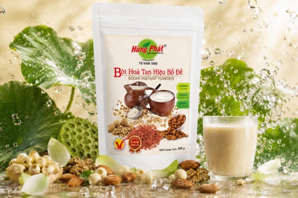 Bột Hòa Tan Hiệu Bồ Đề Hùng Phát – Món Uống Mộc Mạc Cho Mùa Phật Đản An Lành
