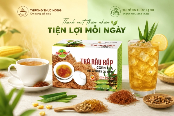 Cách Pha Trà Râu Bắp Hùng Phát Nóng Và Lạnh Cho Vị Ngọt Thanh Dễ Uống