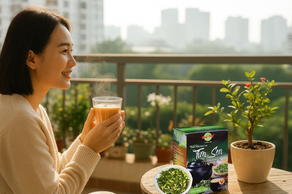 Vì Sao Thảo Mộc Hòa Tan Tim Sen Được Gọi Là “Tách Trà Của Sự Bình Yên”?